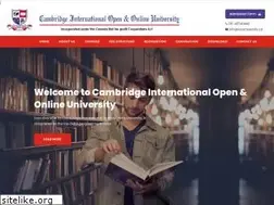 Sites similar to ciouniversity.ca