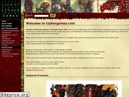 Sites similar to ciphergames.com