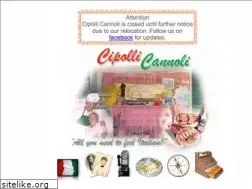 Sites similar to cipollicannoli.com