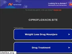 Sites similar to ciprofloxacin.site