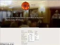 Sites similar to circa-restaurant.com