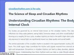 Sites similar to circadianrhythm.com