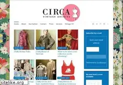 Sites similar to circavintageclothing.com.au