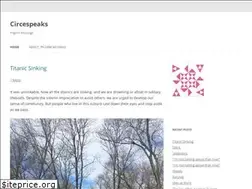 Sites similar to circespeaks.com