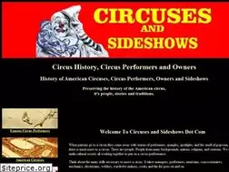Sites similar to circusesandsideshows.com