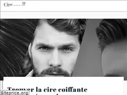 Sites similar to cire-coiffante-homme.fr