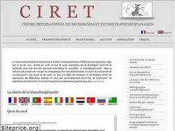 Sites similar to ciret-transdisciplinarity.org