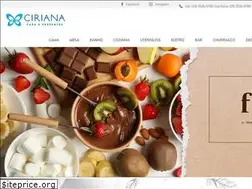 Sites similar to ciriana.com.br