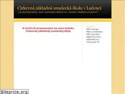 Sites similar to cirkevnaumelecka.sk