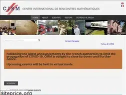 Sites similar to cirm-math.com