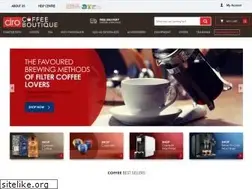 Sites similar to cirocoffeeboutique.co.za