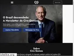 Sites similar to cirogomes.com.br