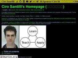 Sites similar to cirosantilli.com