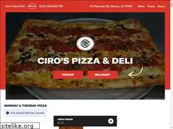 Sites similar to cirospizzadeli.com