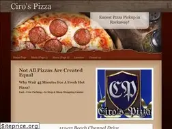 Sites similar to cirospizzarockaway.com