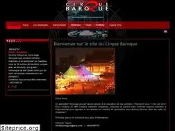 Sites similar to cirque-baroque.com