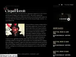 Sites similar to cirqueduhorror.com