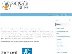 Sites similar to cirugiamano.com