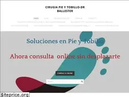 Sites similar to cirugiapie.com