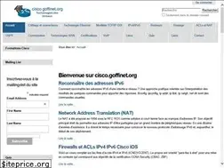 Sites similar to cisco.goffinet.org