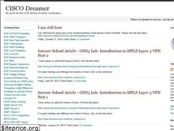 Sites similar to ciscodreamer.blogspot.com