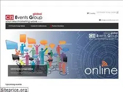 Sites similar to ciseventsgroup.com