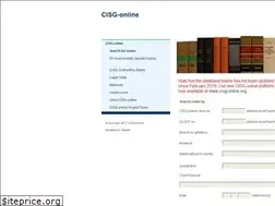 Sites similar to cisg-online.ch
