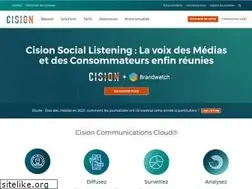 Sites similar to cision.fr