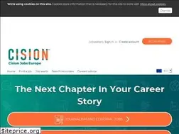 Sites similar to cisionjobs.co.uk