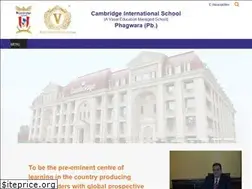 Sites similar to cisphagwara.com