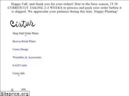 Sites similar to cistus.com