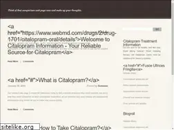Sites similar to citalopram.monster