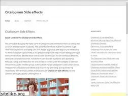 Sites similar to citalopramside-effects.com