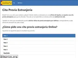 Sites similar to citapreviaextranjeria.net