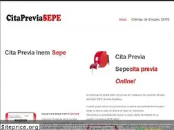 Sites similar to citapreviasepe.es