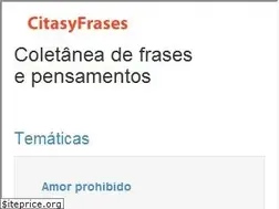 Sites similar to citasyfrases.net
