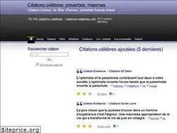 Sites similar to citations-celebres.com