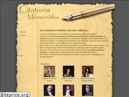 Sites similar to citations-memorables.fr