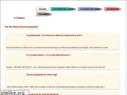 Sites similar to citations.savoir.fr