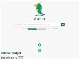 Sites similar to cite.me