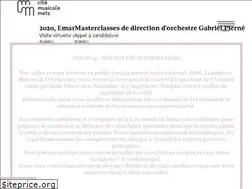Sites similar to citemusicale-metz.fr