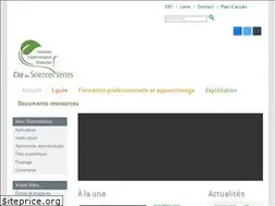 Sites similar to citesciencesvertes.educagri.fr