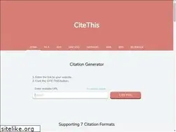 Sites similar to citethis.net