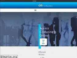 Sites similar to citibusinessonline.com