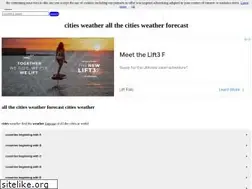 Sites similar to cities-weather.com