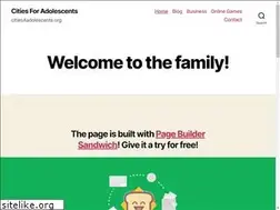 Sites similar to cities4adolescents.org