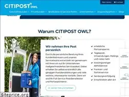 Sites similar to citipost-owl.de