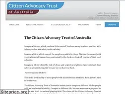 Sites similar to citizenadvocacytrust.com.au