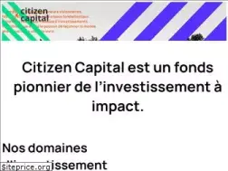Sites similar to citizencapital.fr