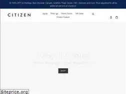Sites similar to citizenclothing.ca